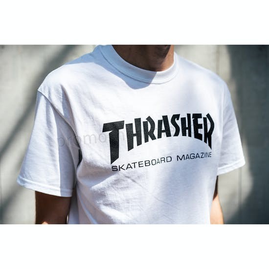 Meilleur Prix Garanti T-Shirt à Manche Courte Thrasher Skate Mag - -3