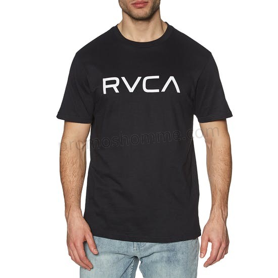 Meilleur Prix Garanti T-Shirt à Manche Courte RVCA Big - Meilleur Prix Garanti T-Shirt à Manche Courte RVCA Big