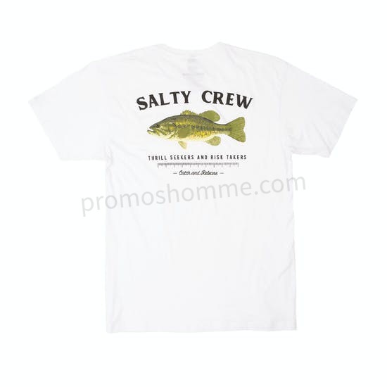 Meilleur Prix Garanti T-Shirt à Manche Courte Salty Crew Bigmouth Premium - Meilleur Prix Garanti T-Shirt à Manche Courte Salty Crew Bigmouth Premium