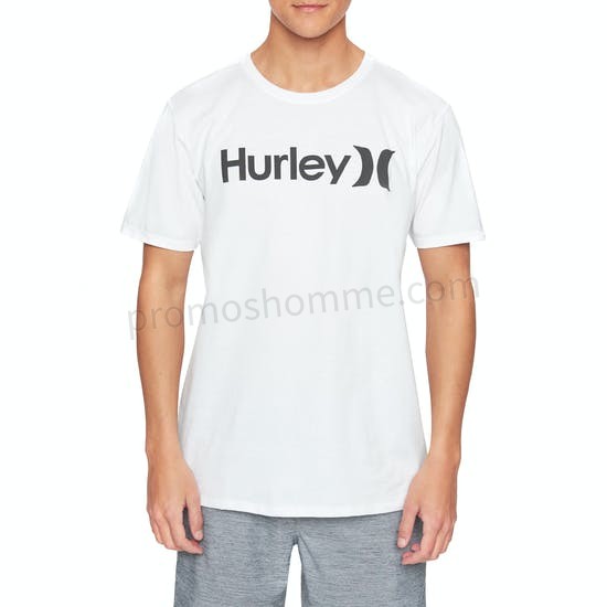 Meilleur Prix Garanti T-Shirt à Manche Courte Hurley One & Only Solid - Meilleur Prix Garanti T-Shirt à Manche Courte Hurley One & Only Solid