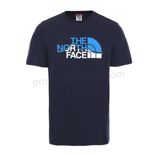 Meilleur Prix Garanti T-Shirt à Manche Courte North Face Mountain Line - Meilleur Prix Garanti T-Shirt à Manche Courte North Face Mountain Line
