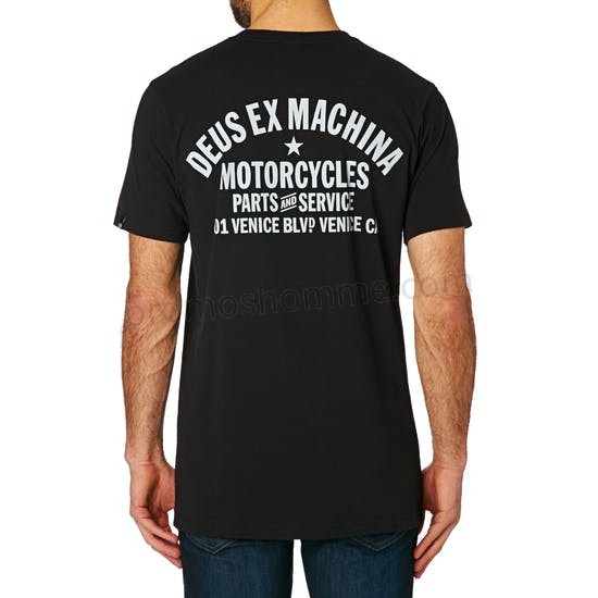 Meilleur Prix Garanti T-Shirt à Manche Courte Deus Ex Machina Venice Address - Meilleur Prix Garanti T-Shirt à Manche Courte Deus Ex Machina Venice Address