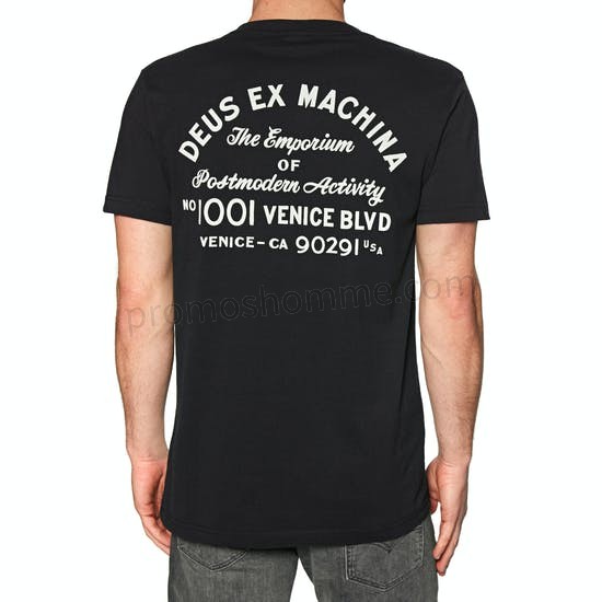 Meilleur Prix Garanti T-Shirt à Manche Courte Deus Ex Machina Venice Address - Meilleur Prix Garanti T-Shirt à Manche Courte Deus Ex Machina Venice Address
