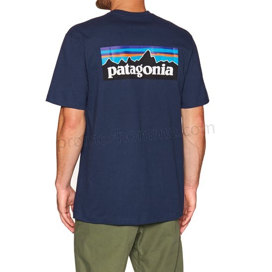 Meilleur Prix Garanti T-Shirt à Manche Courte Patagonia P-6 Logo Responsibilitee - Meilleur Prix Garanti T-Shirt à Manche Courte Patagonia P-6 Logo Responsibilitee