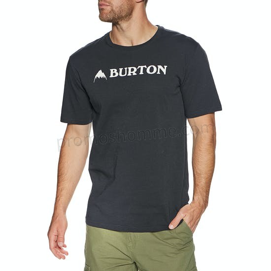 Meilleur Prix Garanti T-Shirt à Manche Courte Burton Horizontal Mountain - Meilleur Prix Garanti T-Shirt à Manche Courte Burton Horizontal Mountain