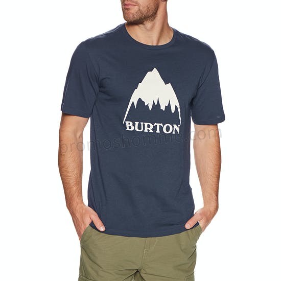 Meilleur Prix Garanti T-Shirt à Manche Courte Burton Classic Mountain High - Meilleur Prix Garanti T-Shirt à Manche Courte Burton Classic Mountain High