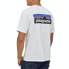 Meilleur Prix Garanti T-Shirt à Manche Courte Patagonia P6 Logo Responsibilitee