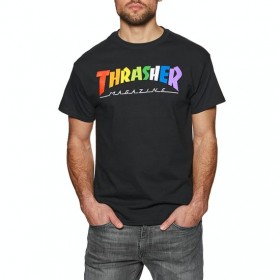 Meilleur Prix Garanti T-Shirt à Manche Courte Thrasher Rainbow Mag