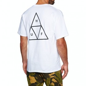 Meilleur Prix Garanti T-Shirt à Manche Courte Huf Essentials Triple Triangle