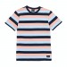Meilleur Prix Garanti T-Shirt à Manche Courte Hurley Dri-fit Harvey Stripe Patch