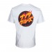 Meilleur Prix Garanti T-Shirt à Manche Courte Santa Cruz Flaming Japanese Dot - 0