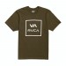 Meilleur Prix Garanti T-Shirt à Manche Courte RVCA Front Va All The Way - 3