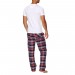 Meilleur Prix Garanti Pyjamas Superdry Laundry Tee And Flannel Pant Set - 1