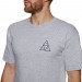 Meilleur Prix Garanti T-Shirt à Manche Courte Huf Essentials Triple Triangle - 3